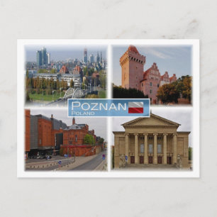 PL Polen - Poznan - Vykort