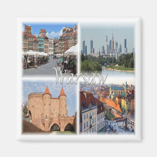 PL * Polen - Warszawa - Polska Magnet