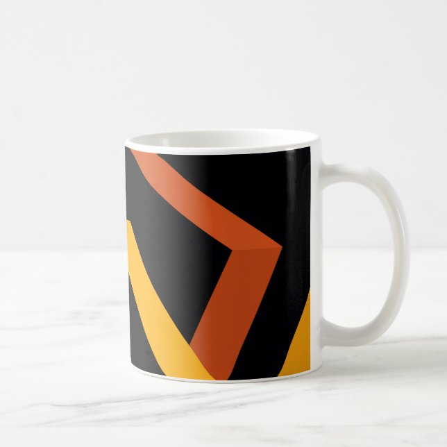 PL-vänlig, livfull, modern, stadstrafik Kaffemugg (Höger)