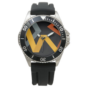 PL-vänlig, livskraftig, modern, urbana grafik Armbandsur