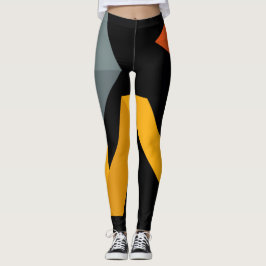 PL-vänlig, livskraftig, modern, urbana grafik Leggings