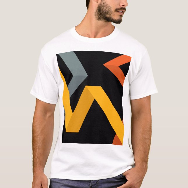 PL-vänlig, livskraftig, modern, urbana grafik T Shirt (Framsida)