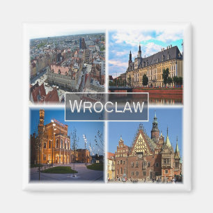 PL * Wroclaw - Polen - Polska Magnet