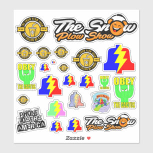 PLA Lakan i Stickers Klistermärken