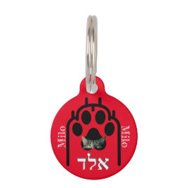 Placa para macotas Pequeña, ¨b'li ayin hara¨ Djurbricka