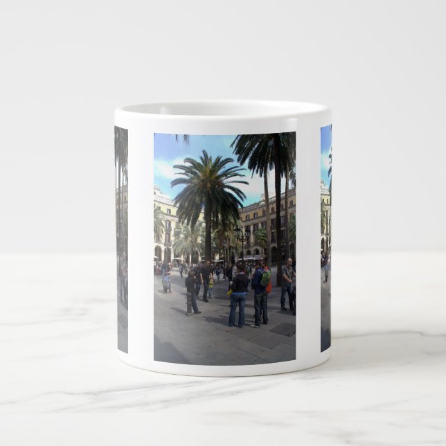 Plaça Reial, Barcelona Jumbo Mugg (Framsidan)