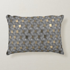 Placas cinza sobre fundo marrom claro, ton pretos prydnadskudde