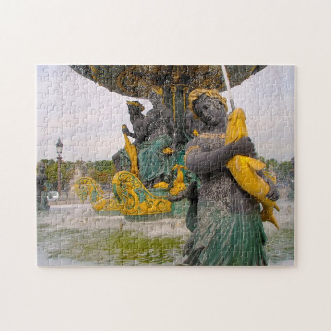 Place de la Concorde Paris. Pussel (Horisontell)