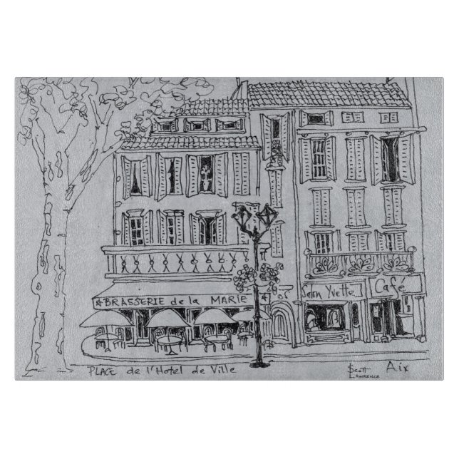 Place de L'Hotel de Ville | Aix en Provence (Framsidan)