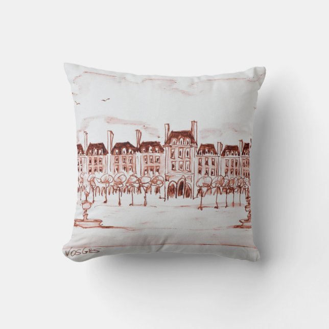 Place des Vosges | Marais, Paris Kudde (Framsida)