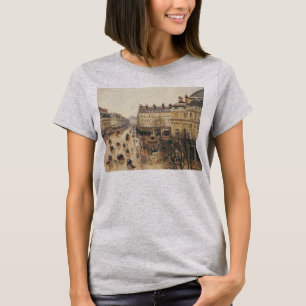 Place du Théâtre Français, Paris Regn av Pissarro Tee