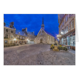 Place Royale i gryningen Hälsningskort