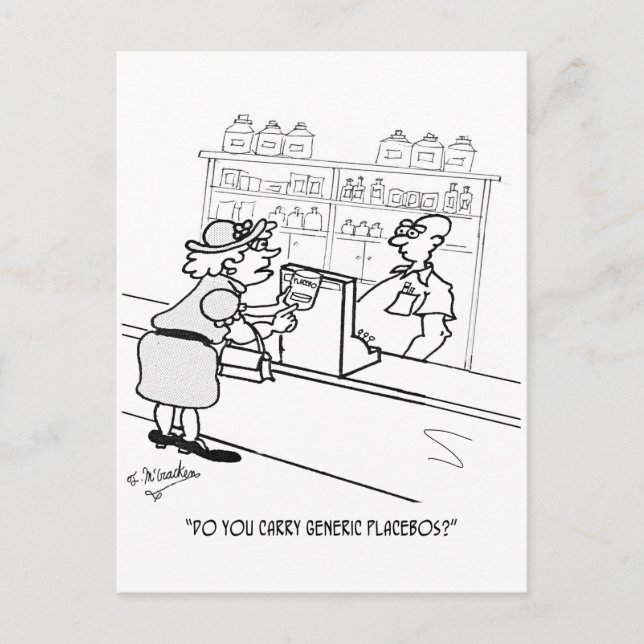 Placebo Tecknad 2861 Vykort (Framsida)