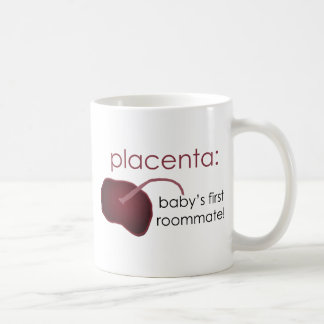 placenta bebis första rumskamrat kaffemugg