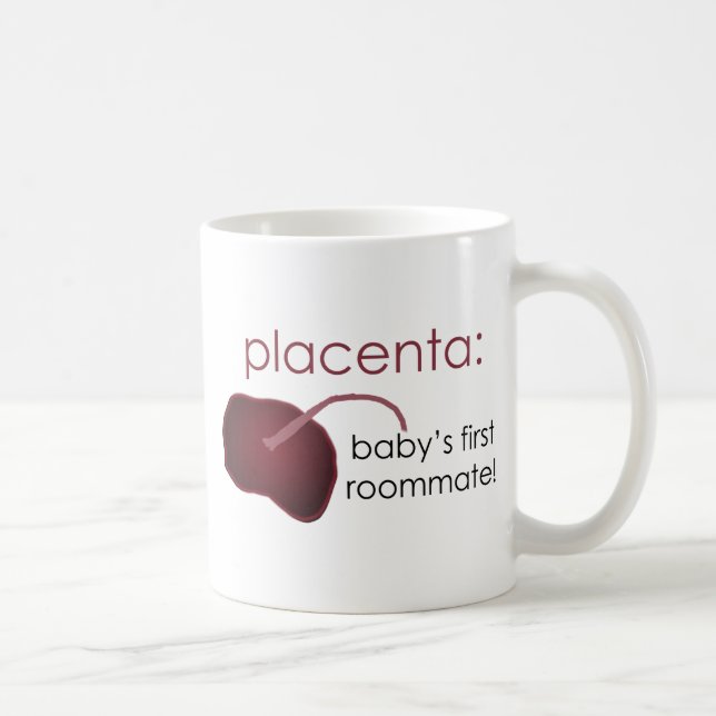 placenta bebis första rumskamrat kaffemugg (Höger)