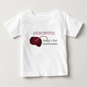 placenta bebis första rumskamrat tröja