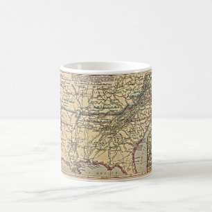 Placera av inbördeskriget, 1861 - 1865 kaffemugg