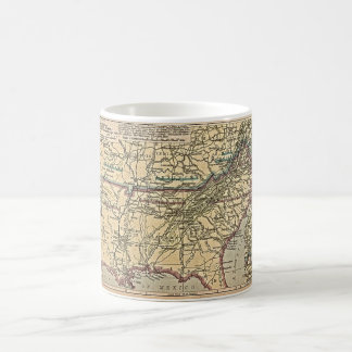 Placera av inbördeskriget, 1861 - 1865 kaffemugg