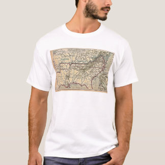 Placera av inbördeskriget, 1861 - 1865 tee