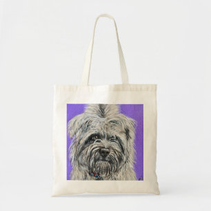 Placera Cairn Terrier-målningen Tygkasse