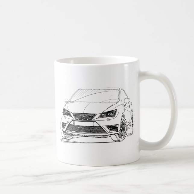 Placera Ibiza Cupra 2013 Kaffemugg (Höger)