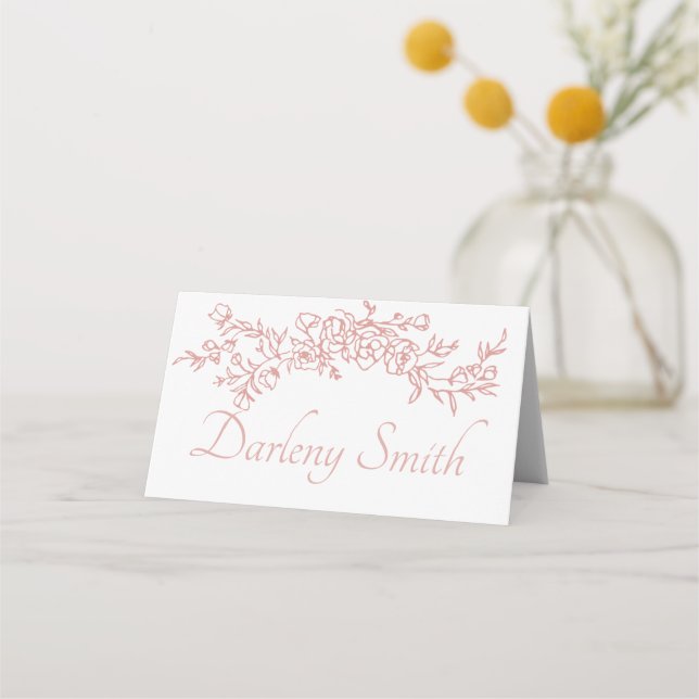 Placera kort enkelt, minimalistiskt (Framsida)