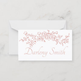 Placera kort enkelt, minimalistiskt