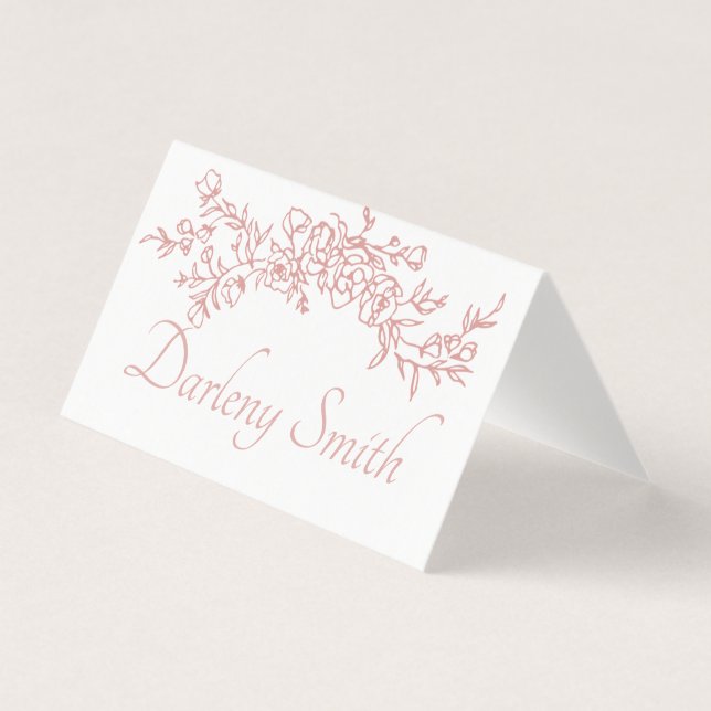 Placera kort enkelt, minimalistiskt (Framsida)