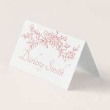 Placera kort enkelt, minimalistiskt