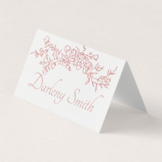 Placera kort enkelt, minimalistiskt