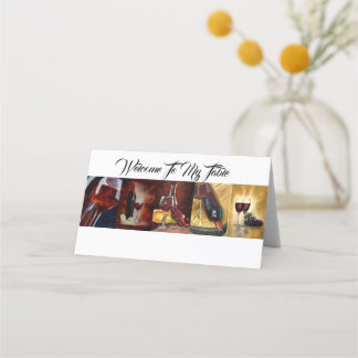 Placera kort - Välkommen till mitt hem