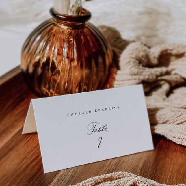 Placera kortet Bröllop Escort Tält-platsnummer för (Skapare uppladdad)