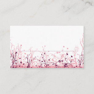 Placera kortet ~ Butterfly Garden 3 Placeringskort