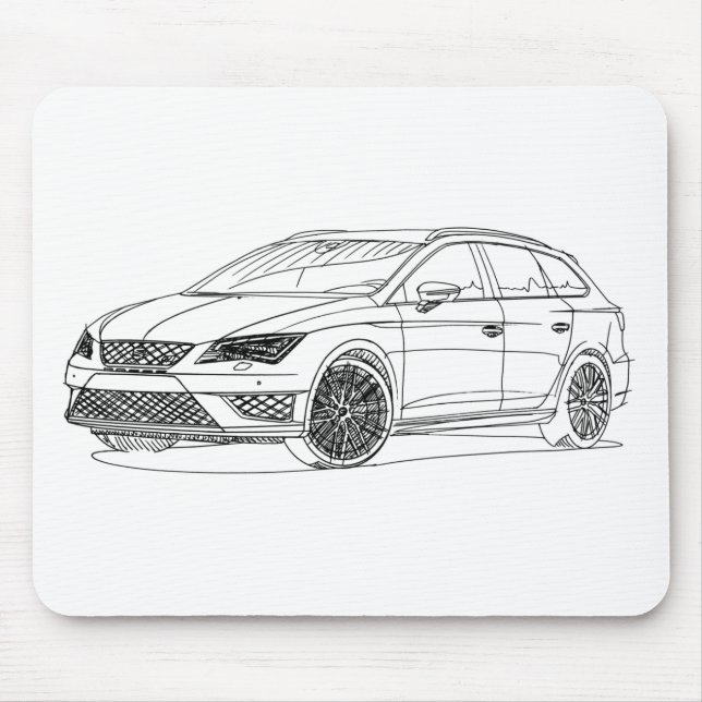 Placera LeonST Cupra 2015 Musmatta (Framsidan)