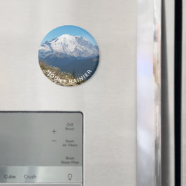 Placera Rainier liggande stadigt Magnet