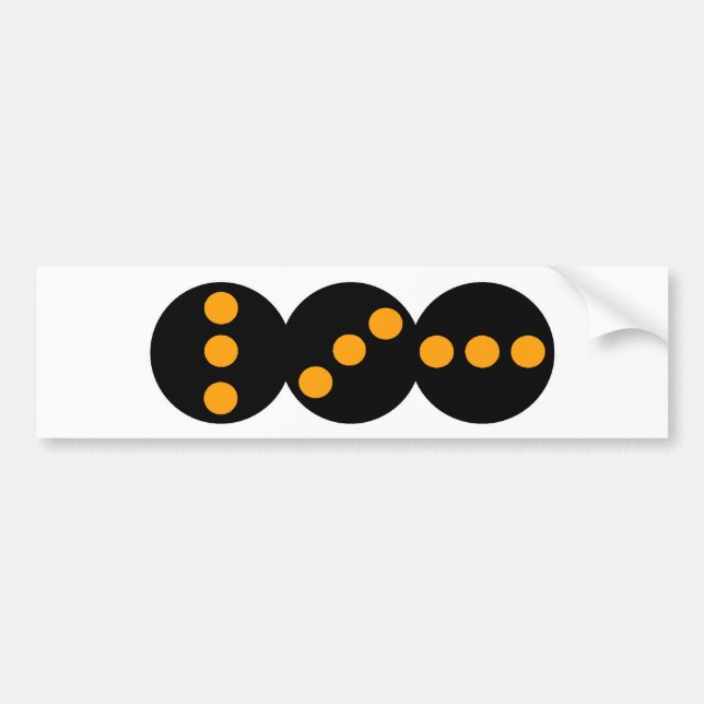 Placera signalerar lätt bildekal (Framsidan)