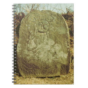 Placerad Bodhisattva, korean, ANNONS c.985 Anteckningsbok Med Spiral