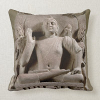 Placerad Bodhisattva, Mathura (röd sandsten)