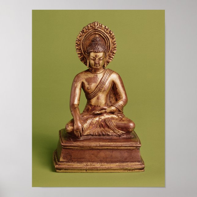 Placerad Buddha Poster (Framsidan)
