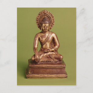 Placerad Buddha Vykort
