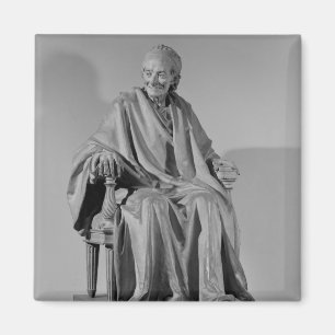Placerad skulptur av Voltaire Magnet