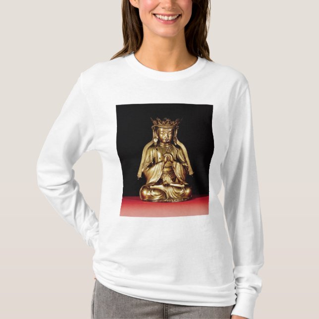Placerade Buddha T-shirt (Framsida)