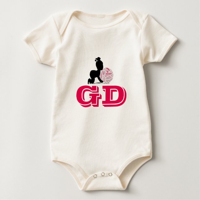 Placering av anpassningsbar Netball Player-spelare T-shirt (Framsida)