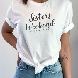 Placeringsdatum för T-shirt-Anpassningsbar för sys T Shirt