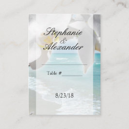 Placeringskort för Aqua Beach Orchid Bord