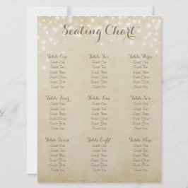 Placeringsschema för Gnistran Parchment Inbjudningar