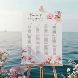 Placeringsschema för Magnolia möhippa Poster