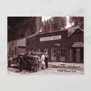 Placerville, California1908 Road Resa Vykort