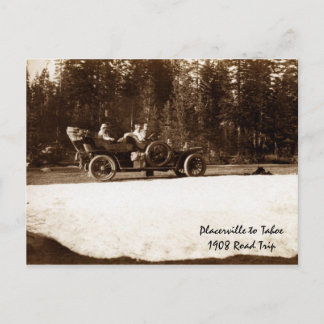 Placerville till Tahoe1908 Vykort