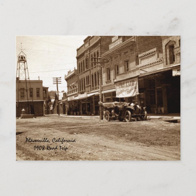 Placerville Vykort (Framsida)